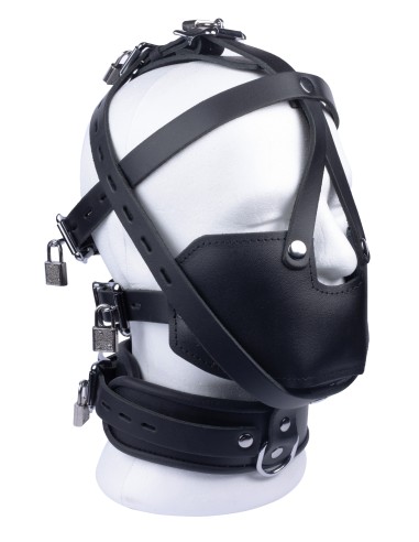 Masque en Cuir pour Esclave | FetishXplore