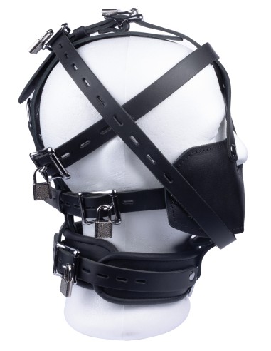 Masque en Cuir pour Esclave | FetishXplore