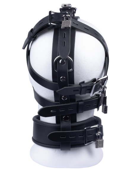 Masque en Cuir pour Esclave | FetishXplore