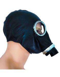 Masque à Gaz Full Rubber | FetishXplore