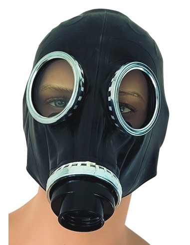 Masque à Gaz Full Rubber | FetishXplore