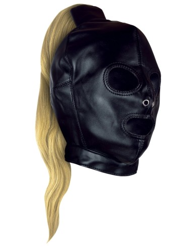 Blonde Ponytail HOOD TAIL Ouch!