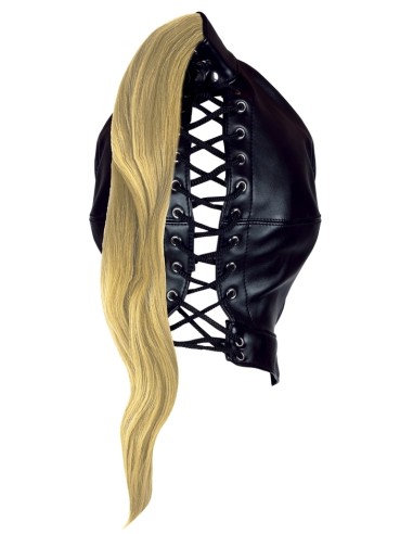 Blonde Ponytail HOOD TAIL Ouch!