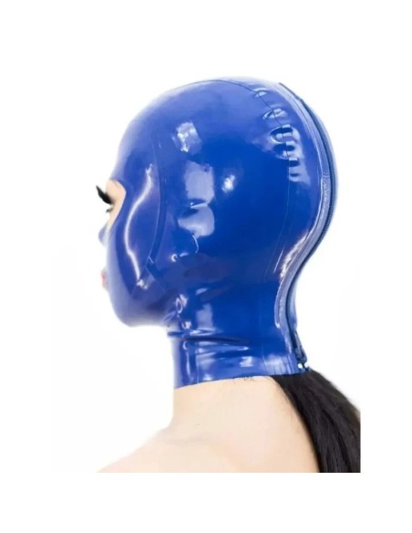 Cagoule en Latex Texie Bleu | FetishXplore