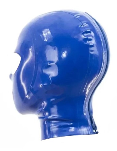 Cagoule en Latex Texie Bleu | FetishXplore
