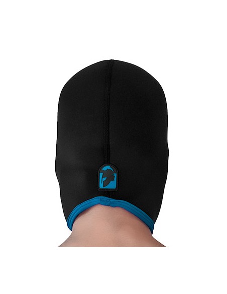 Cagoule Eyes Face Brutus Noire-Bleue | FetishXplore