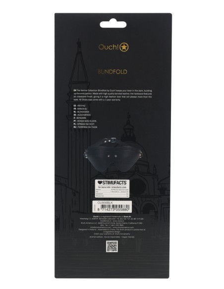 Masque SM Venise Noir | FetishXplore