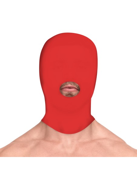 Cagoule Submission Mask Rouge | FetishXplore