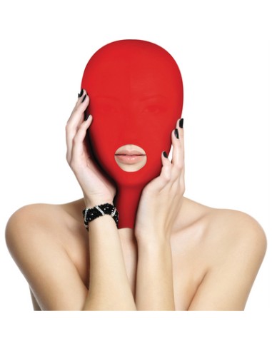 Cagoule Submission Mask Rouge | FetishXplore