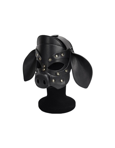 Masque Pig Grox Noir | FetishXplore