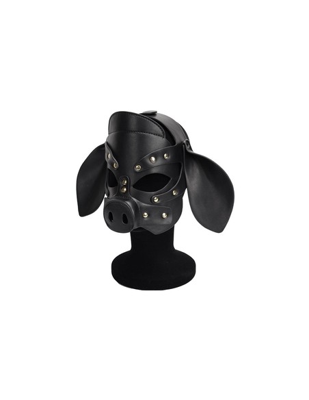 Masque Pig Grox Noir | FetishXplore