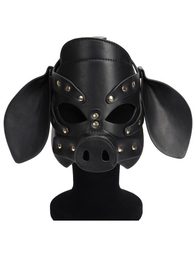 Masque Pig Grox Noir | FetishXplore