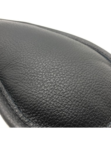 Padded leather mask Blind Up Black