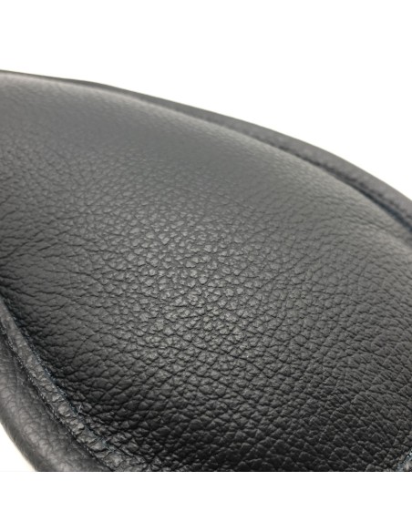 Padded leather mask Blind Up Black