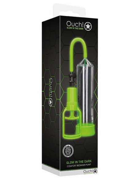 Glow Comfort penis pump 20 x 5.5cm