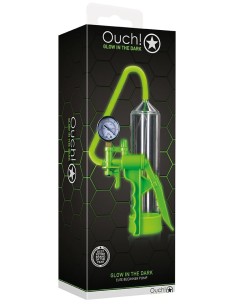 Pompe à Pénis Phosphorescente Glow Elite 20 x 5.5 cm | FetishXplore 2