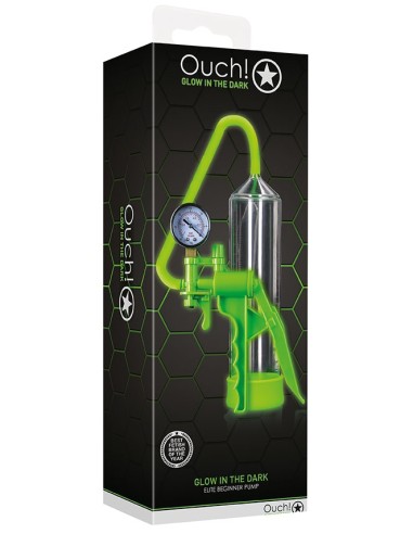 Glow Elite Penis Pump 20 x 5.5cm
