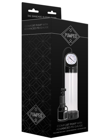 Penis Pump with Comfort Pump Gauge 21 x 6cm