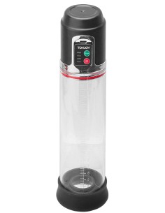 Pompe à Pénis Automatique Powerpump 18.5 x 5.8cm Noir | FetishXplore