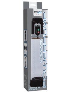 Pompe à Pénis Automatique Powerpump 18.5 x 5.8cm Noir | FetishXplore 2