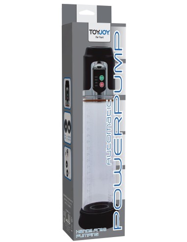 Powerpump Automatic Penis Pump 18.5 x 5.8cm Black