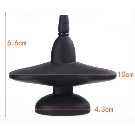 Bâillon gonflable en silicone Hum 6 x 8cm
