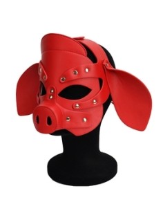 Masque Pig Grox Rouge | FetishXplore