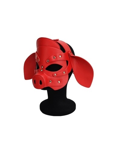 Masque Pig Grox Rouge | FetishXplore