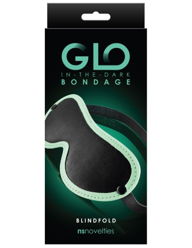 Masque Occultant Glo Noir | FetishXplore
