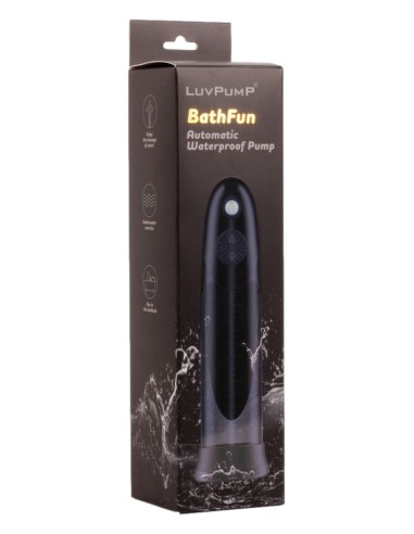 Pompe à Pénis Automatique Bathfun 19 x 6.3cm | FetishXplore