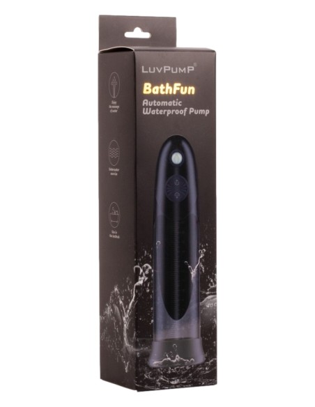 Pompe à Pénis Automatique Bathfun 19 x 6.3cm | FetishXplore