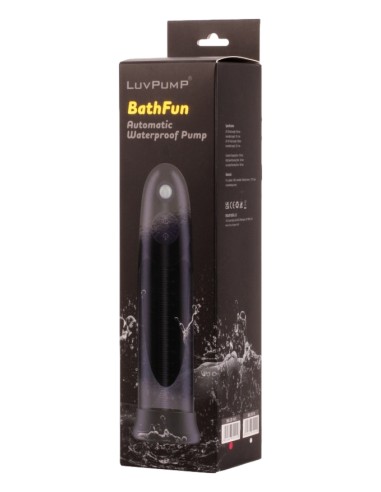 Pompe à Pénis Automatique Bathfun 19 x 6.3cm | FetishXplore