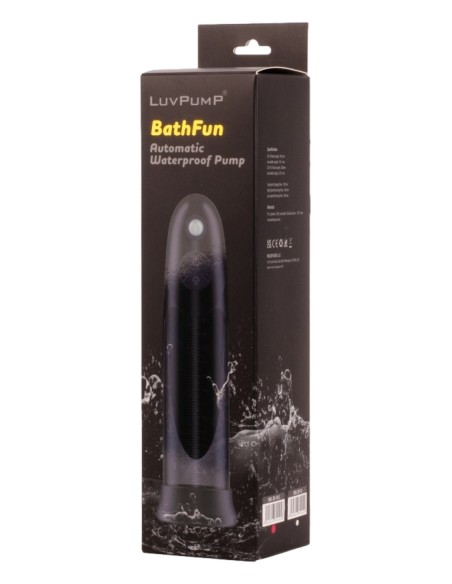 Pompe à Pénis Automatique Bathfun 19 x 6.3cm | FetishXplore