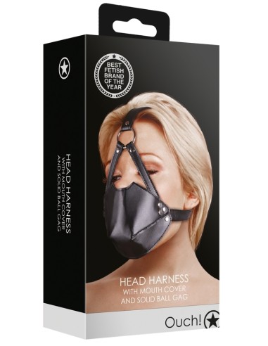 Head Harness Muzzle Black