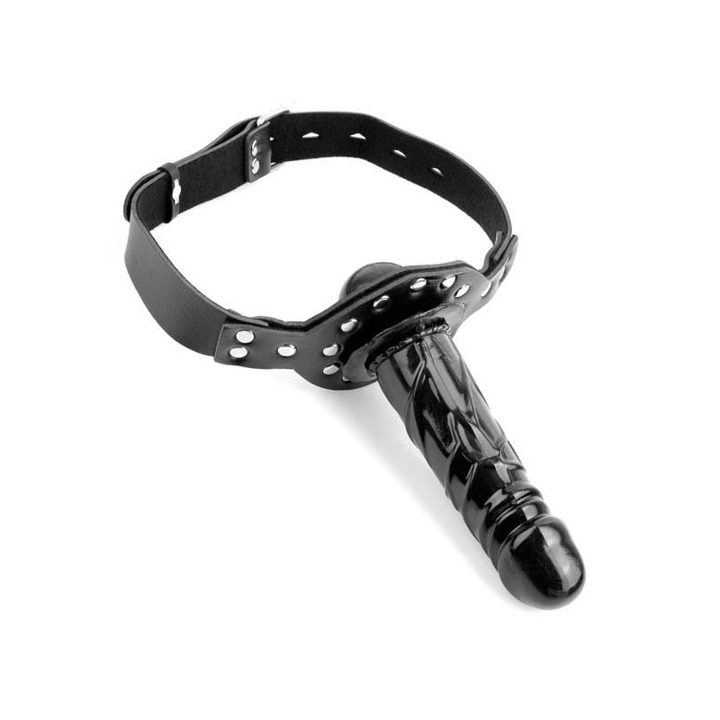 SM gag with dildo 13 x 3.5 cm