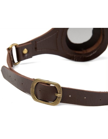 Paire de Lunettes Motor Marron Steampunk | FetishXplore