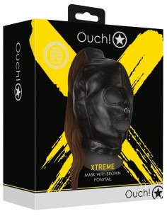 Cagoule Queue de Cheval Brune Hood Tail | FetishXplore 2