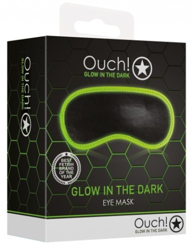 Masque Phosphorescent Glow Noir | FetishXplore