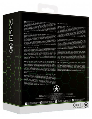 Masque Phosphorescent Glow Noir | FetishXplore