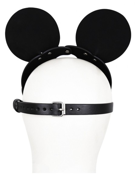 Masque Visage Souris Noir | FetishXplore