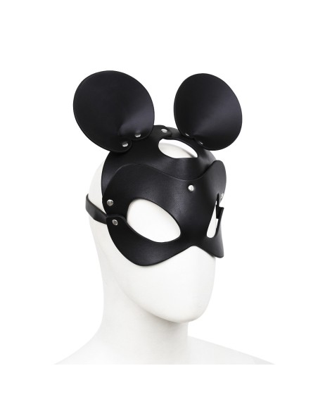 Masque Visage Souris Noir | FetishXplore