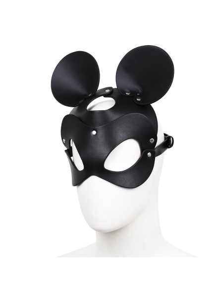 Masque Visage Souris Noir | FetishXplore