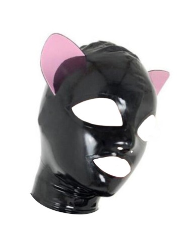 Cagoule Cat Fetish Noire | FetishXplore
