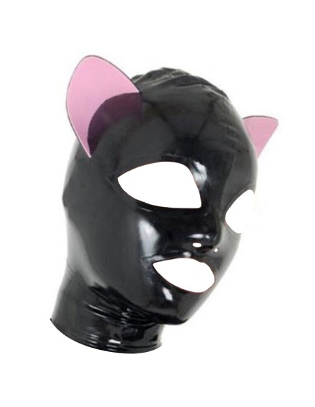 Cagoule Cat Fetish Noire | FetishXplore