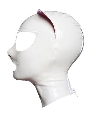 Cagoule Cat Fetish Blanche | FetishXplore