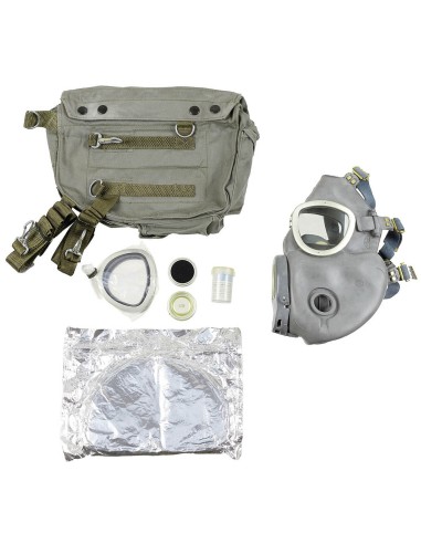 MP4 gas mask with bag