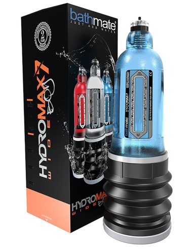 Hydromax 7 Wide Boy Blue Penis Pump