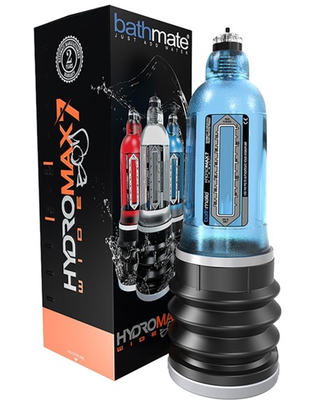 Hydromax 7 Wide Boy Blue Penis Pump