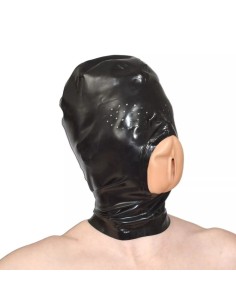 Cagoule avec Vulve Vagina Hood Noire | FetishXplore