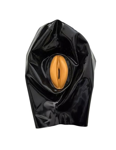 Cagoule avec Vulve Vagina Hood Noire | FetishXplore